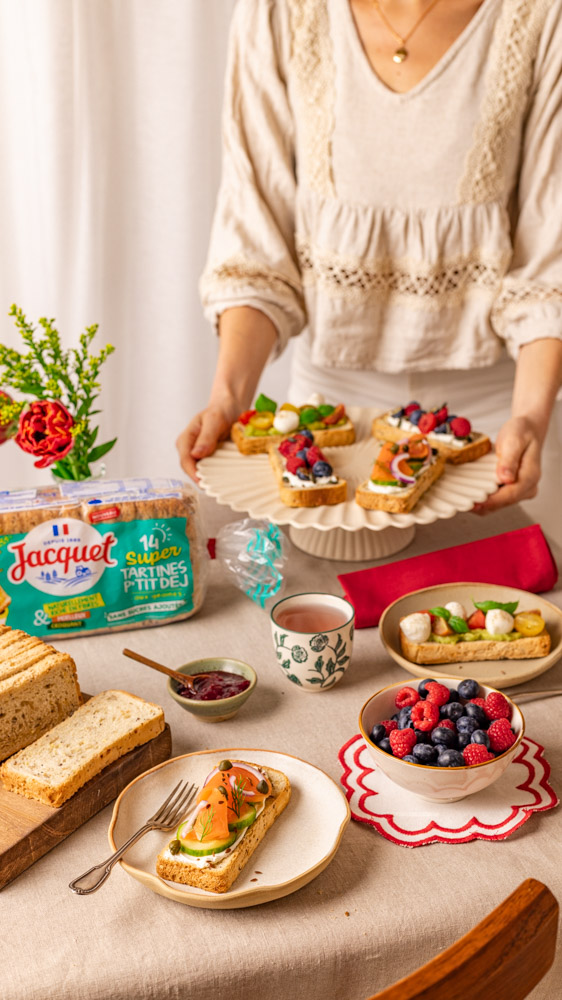 Tartines salées Jacquet - Brunch - contenus marques