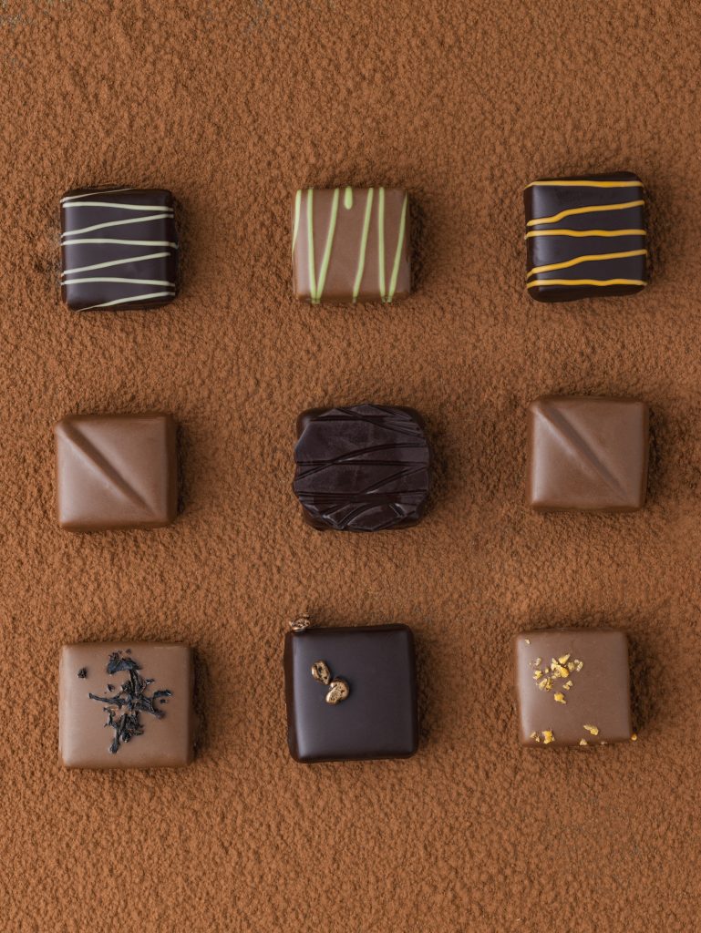 Chocolat - cacao - texture
